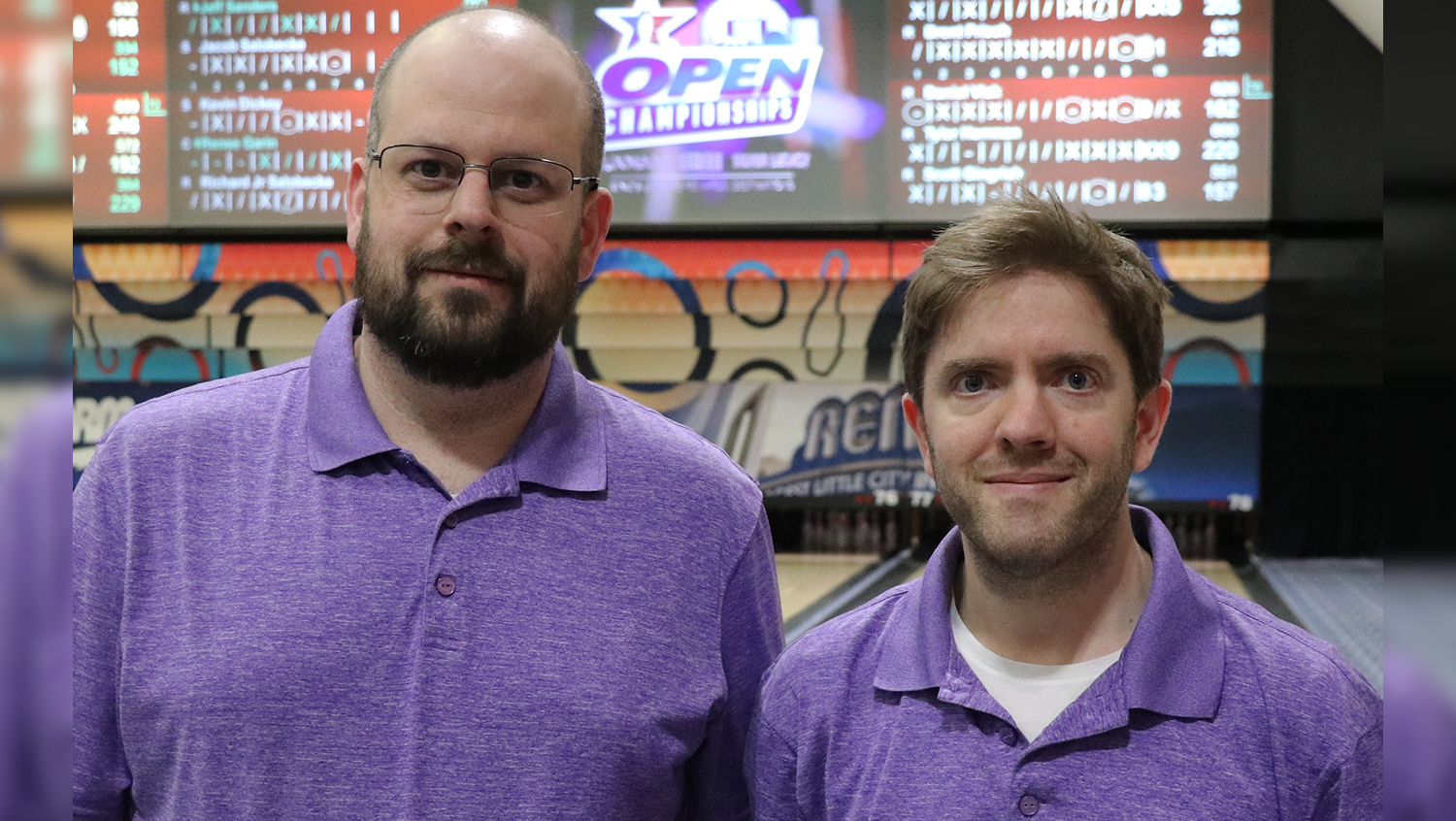 David Gerhart and Daniel Vick at the 2026 USBC Open Championships